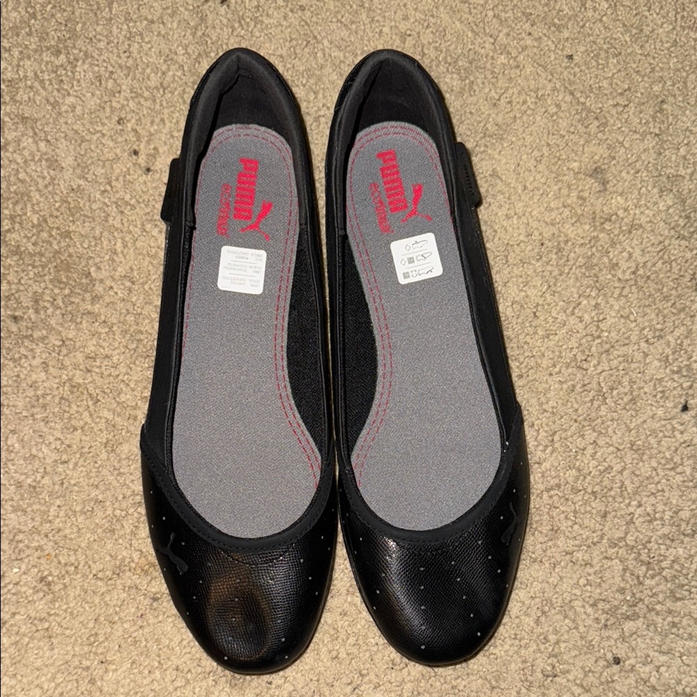 Puma Women's Black Ballet Flats